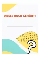 Vorschau - Arbeitsblätter - Rätselsammlung zur Subtraktion, Mehr weniger oder gleich viel, Zählen, Puzzle, Linien ziehen - Deckblatt