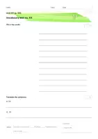 Vorschau - Arbeitsblätter - Vorlage: Vokabeltest (3-fach differenziert, inkl. Notenschlüssel) - Seite 2