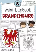 Vorschau - Arbeitsblätter - Mini-Lapbook Brandenburg | Bundesländer Deutschland | Bastelvorlage - Deckblatt