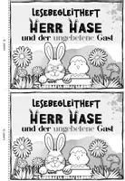 Vorschau - Mal- und Bastelvorlagen - Herr Hase und der ungebetene Gast | Lesebegleitheft Klasse 2 - Seite 2