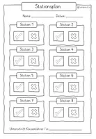 Vorschau - Arbeitsblätter - Wochenplan 4 Klasse - Seite 2