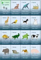 Aperçu - Jeux - ANIMALS - I have...Who has...? Jeu vocabulaire - Page 1