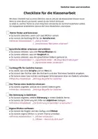 Vorschau - Arbeitsblätter - Gedichte: Die komplette Reihe inkl. Klassenarbeit, Probearbeit und Checkliste (2X DIFFERENZIERT!) - Deckblatt