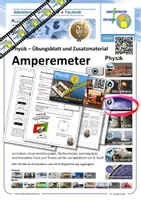 Vorschau - Arbeitsblätter - Physik - Amperemeter - Strommessung - Deckblatt