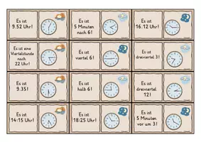 Vorschau - Spiele - Anlegespiel - Die Uhr - Verschiedene Uhrzeitformate - Seite 2