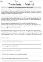 Vorschau - Arbeitsblätter - Deutsch Leseförderung 2 Klasse DaZ 3 Klasse Medien Arbeitsblatt - Seite 1