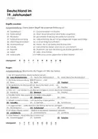 Vorschau - Arbeitsblätter - Arbeitsblatt "Deutschland im 19. Jahrhundert" Infotext und Übungen - Seite 3