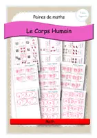 Aperçu - Apprentissages en autonomie - Corps humain - cartes de paires de maths - Page de couverture
