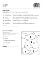 Vorschau - Arbeitsblätter - Die DDR - Infotext und Übungen - Seite 1