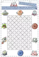 Vorschau - Spiele - Suchsel 10er Reihe – Einmaleins mit 10 spielerisch üben | Zehnerreihe Multiplikation Grundschule - Seite 2