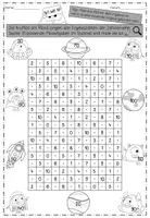 Vorschau - Spiele - Suchsel 10er Reihe – Einmaleins mit 10 spielerisch üben | Zehnerreihe Multiplikation Grundschule - Seite 3