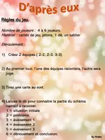 Aperçu - Préparation de séquence / Séquence complète - Jeu sur le schéma narratif à partir de cartes - Page 1