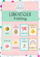 Vorschau - Bildkarten - Lobkärtchen - Belohnungssystem - Frühling - Deckblatt