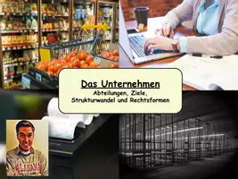 Vorschau - Stundenentwürfe - Das Unternehmen - Deckblatt