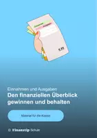 Vorschau - Mal- und Bastelvorlagen - Einnahmen und Ausgaben (Klassenmaterial) - Deckblatt