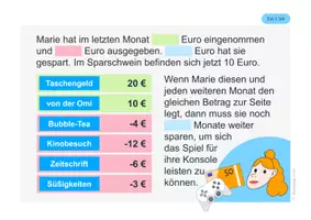 Vorschau - Mal- und Bastelvorlagen - Einnahmen und Ausgaben (Klassenmaterial) - Seite 3