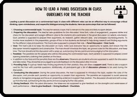 Vorschau - Aufgabenkarten - Knowledge For All: Education Inequality in Nigeria (Panel Discussion / Role Play / Talkshow / Q1 Q2) - Seite 1