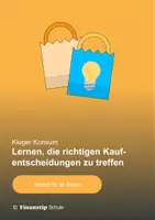 Vorschau - Arbeitsblätter - Kluger Konsum (Klassenmaterial) - Deckblatt