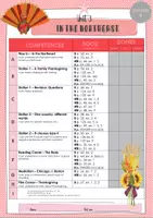 Vorschau - Arbeitsblätter - Checkliste Orange Line 4 Unit 3: In the Northeast G & M (differenziert) - Deckblatt