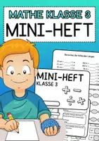 Vorschau - Arbeitsblätter - Mathe Klasse 3 Miniheft - Deckblatt