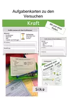 Vorschau - Fördermaterial/Inklusion - Kraft: Messen mit dem Federkraftmesser (Versuche) - Deckblatt