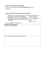 Vorschau - Stundenentwürfe - Personenentwicklung „Die Welle“ von Morton Rhue - Deckblatt