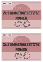 Vorschau - Stationenlernen - Zusammengesetzte Nomen - Kartei / Freiarbeitsmaterial - Seite 3