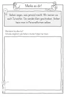 Vorschau - Stundenentwürfe - Lernwerkstatt Verben Klasse 2-3 - Seite 2
