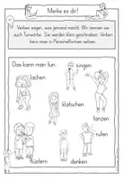 Vorschau - Stundenentwürfe - Lernwerkstatt Verben Klasse 2-3 - Seite 3