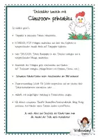 Vorschau - Mal- und Bastelvorlagen - Ostern basteln Familie Huhn Bastelvorlage - Seite 2
