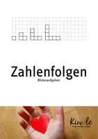 Vorschau - Arbeitsblätter - Zahlenfolgen verstehen und fortführen – Blütenaufgaben - Deckblatt