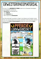 Vorschau - Arbeitsblätter - Pferde Infomaterial & Arbeitsblätter | Haustiere bzw. Säugetiere 2-seitige Textpassage mit Markierungen - Seite 3