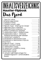 Vorschau - Arbeitsblätter - Kreativwerkstatt Pferde Flipbook | Haustiere - Säugetiere Projekt - Seite 3