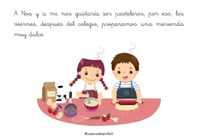 Vista previa - Unidades / Secuencias / Situaciones de Aprendizaje - Cuento y actividades: Las tareas del hogar. - página 3