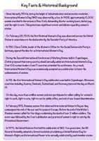 Vorschau - Arbeitsblätter - International Women’s Day bundle with story, quiz, facts - Seite 3