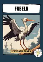 Vorschau - Unterrichtsreihen - Fabeln - Stationenlernen - Deckblatt