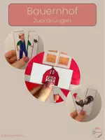 Vorschau - Spiele - Bauernhof Zuordnungen (Wahrnehmung) - Deckblatt