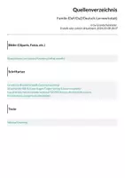 Vorschau - Arbeitsblätter - Familie (DaF/DaZ/Deutsch, Lernwerkstatt) - Seite 1