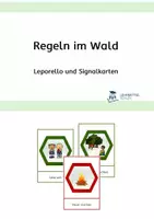 Vorschau - Arbeitsblätter - Wald: Leporello und Signalkarten - Deckblatt