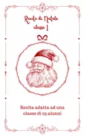 anteprima - Programmi scolastici / Materiali per docenti - Recita di Natale classe 1- adatta a 23 alunni - Pagina di copertina