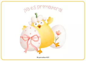 Vista previa - Unidades / Secuencias / Situaciones de Aprendizaje - Cuento ¡Ya es primavera! y actividades - página 1