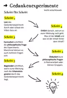 Vorschau - Arbeitsblätter - Gedankenexperimente / Philosophie / Anleitung - Seite 2