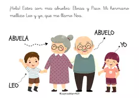 Vista previa - Unidades / Secuencias / Situaciones de Aprendizaje - Cuento y actividades: Leo y Noa pasan un día con los abuelos. - página 3