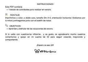 Vista previa - Hojas de trabajo - PLACERES DE VERANO - página 2