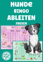 Vorschau - Spiele - Hunde Bingo Ableiten FRESCH e oder ä, eu oder äu Deutsch 2.Klasse, 3. Klasse - Deckblatt