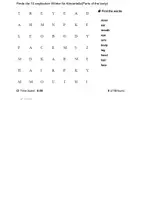 Vorschau - Arbeitsblätter - Englisch/Suchsel/Körperteile (1) mit Wortliste/H5P+PDF+MOODLE+Lösung - Seite 3