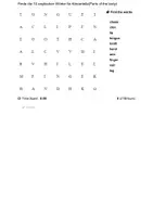 Vorschau - Stationenlernen - Englisch/Suchsel/Körperteile (2) mit Wortliste/H5P+PDF+MOODLE+Lösung - Seite 3