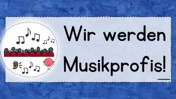 Vorschau - Präsentationen/Tafelbilder - Musik: Werkhören mit Bildkarten & Tafelmaterial - Seite 1