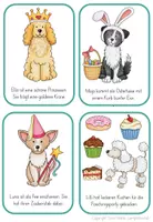 Vorschau - Stationenlernen - Hunde Schreibspaziergang Fasching differenziert Deutsch 2.Klasse, 3.Klasse - Seite 1