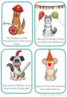 Vorschau - Stationenlernen - Hunde Schreibspaziergang Fasching differenziert Deutsch 2.Klasse, 3.Klasse - Seite 2